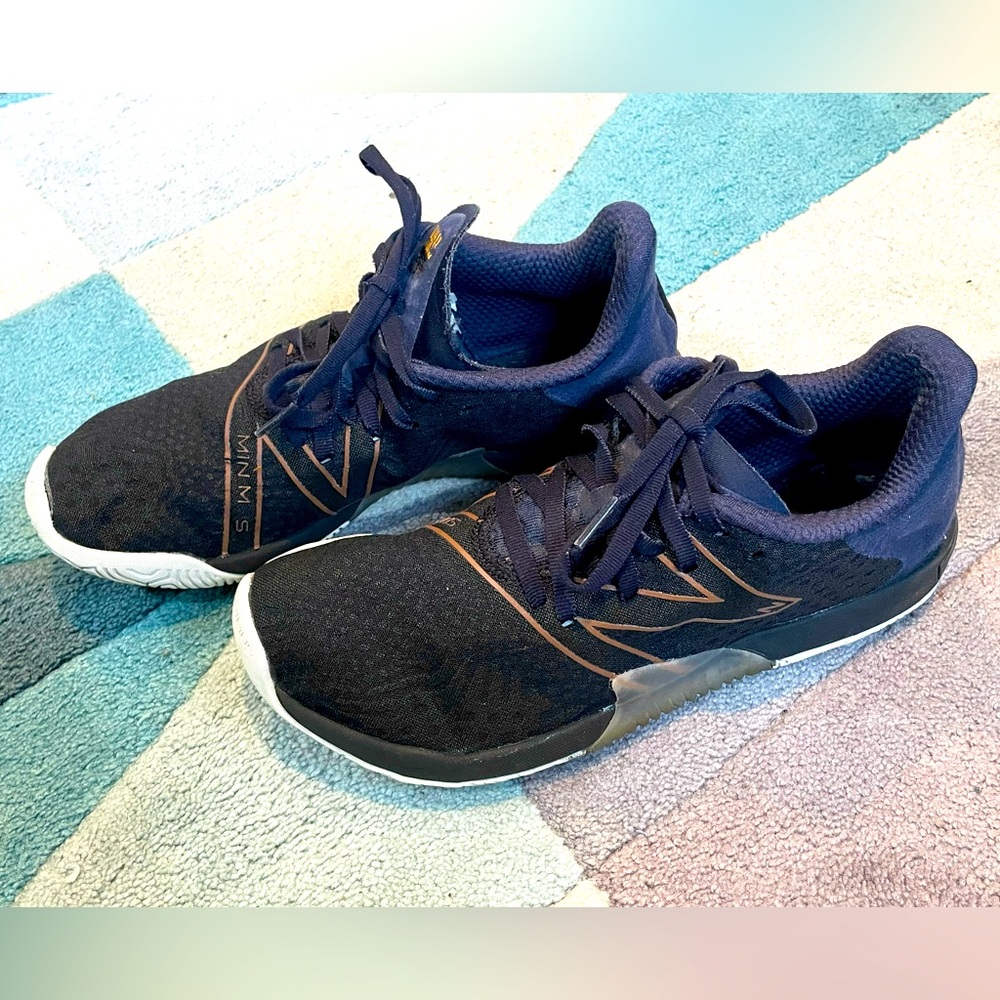 New Balance Navy Blue Minimus TR Minimalist Running SHOES SNEAKERS sz 9 Women's